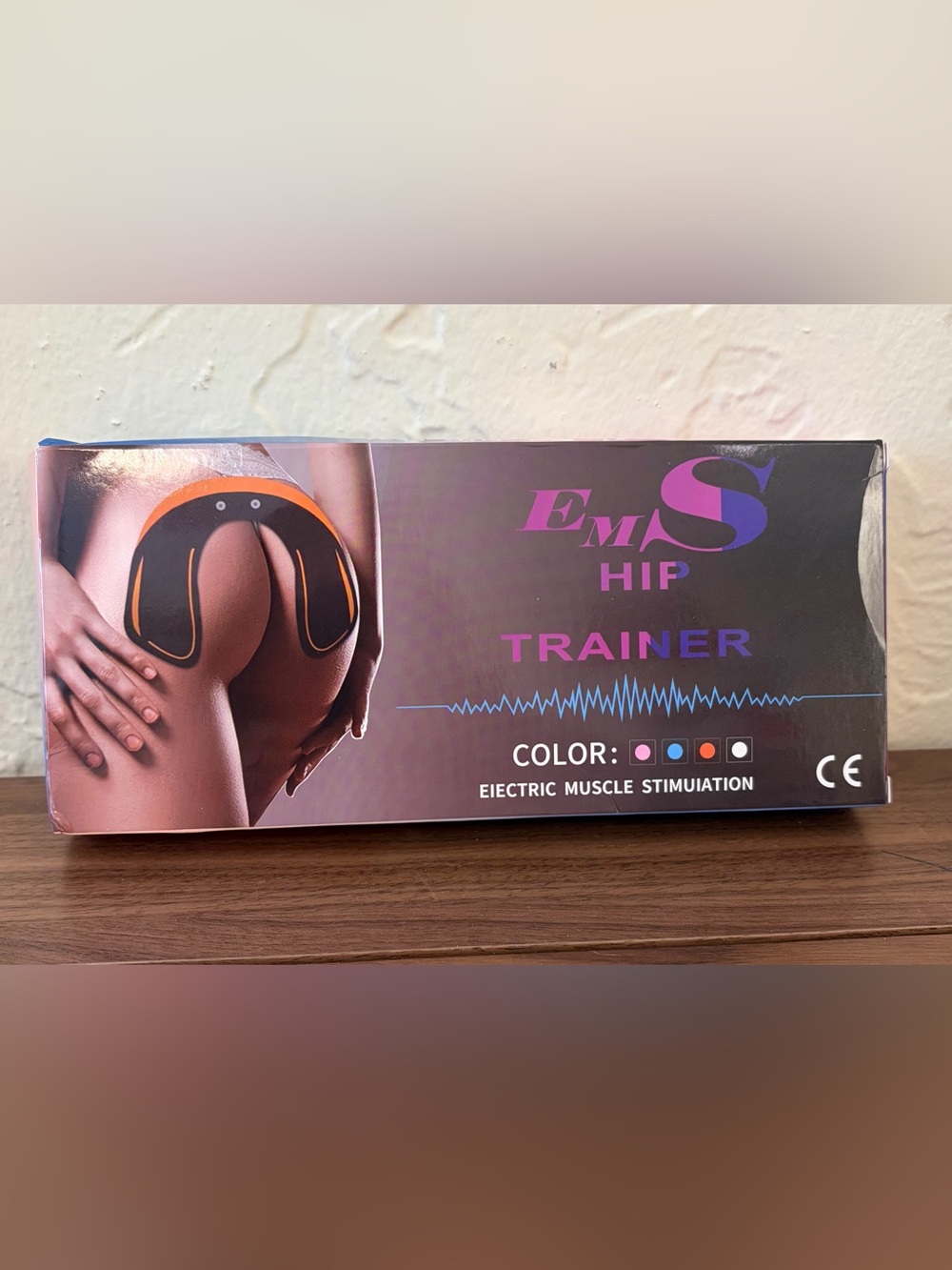 EMS Hip Trainer Muscle Stimulator 6 Modes 9 Levels USB Rechargeable